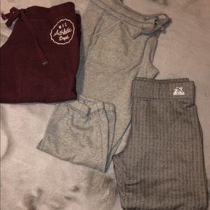 Sweat pants and Leggings